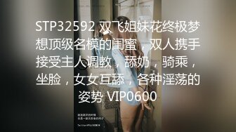 STP32592 双飞姐妹花终极梦想顶级名模的闺蜜，双人携手接受主人调教，舔奶，骑乘，坐脸，女女互舔，各种淫荡的姿势 VIP0600