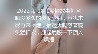 2022-1-18《爱情故事》网聊没多久的良家少妇，意犹未尽再来一炮，抬起大腿怼著镜头猛扣穴，翘起屁股一下顶入爆插