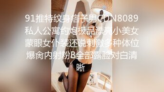 91推特纹身痞子男CDN8089私人公寓约炮极品漂亮小美女蒙眼女仆装还说刺激多种体位爆肏内射粉B全部露脸对白清晰 