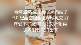  绿意盎然 海角侄子爆肏嫂子9.0 黑丝空姐制服深喉乳交 好痒受不了高潮好几次求饶 再次内射骚穴扣出来