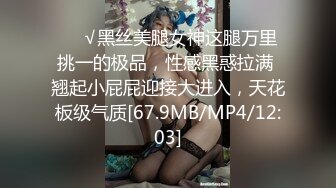 ❤️√黑丝美腿女神这腿万里挑一的极品，性感黑惑拉满 翘起小屁屁迎接大进入，天花板级气质[67.9MB/MP4/12:03]