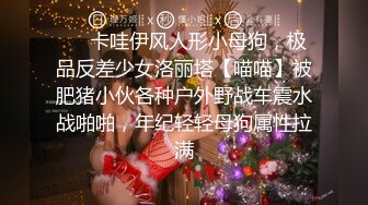 ❤️卡哇伊风人形小母狗，极品反差少女洛丽塔【喵喵】被肥猪小伙各种户外野战车震水战啪啪，年纪轻轻母狗属性拉满