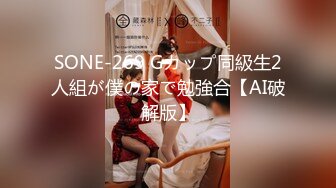 SONE-269 Gカップ同級生2人組が僕の家で勉強合【AI破解版】